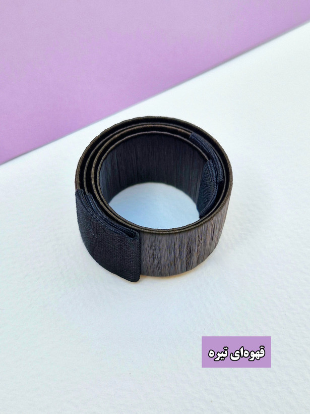 بامتل مو قهوه ای