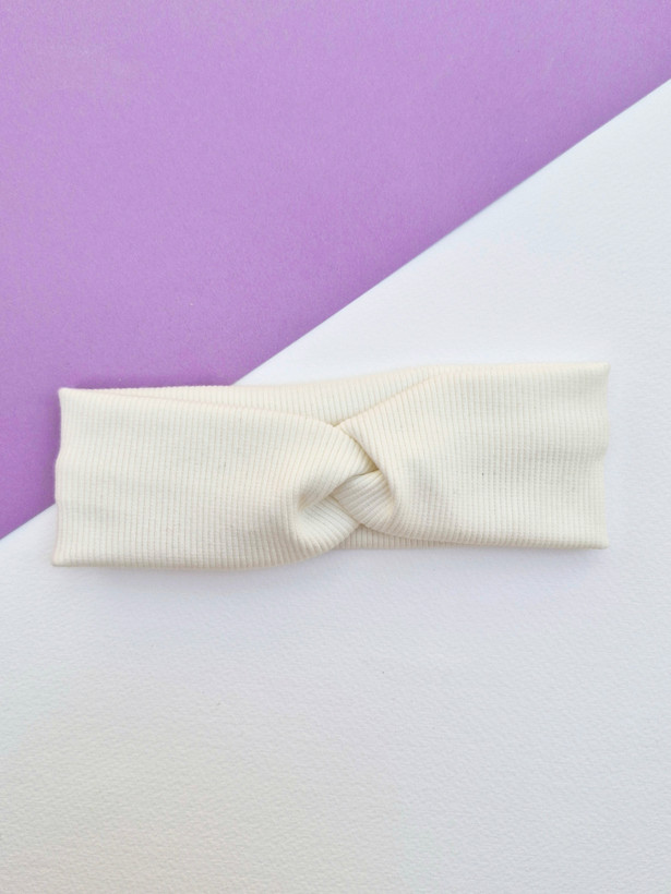 هدبند کبریتی سفید