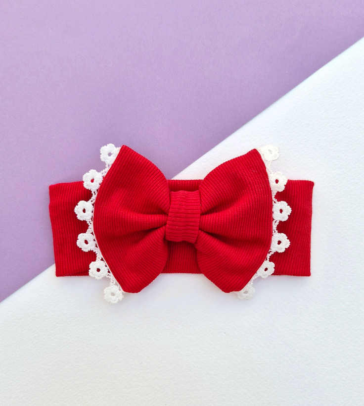 هدبند کبریتی قرمز