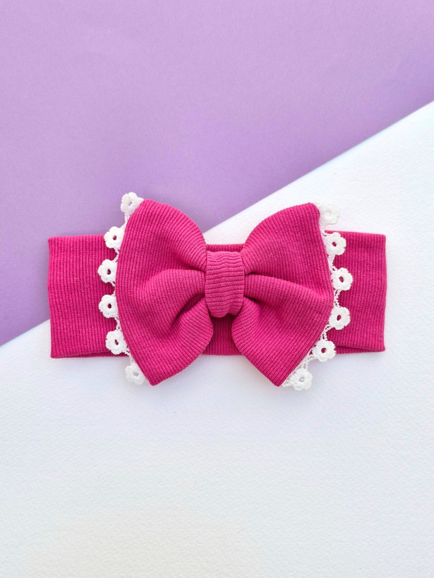 هدبند کبریتی صورتی