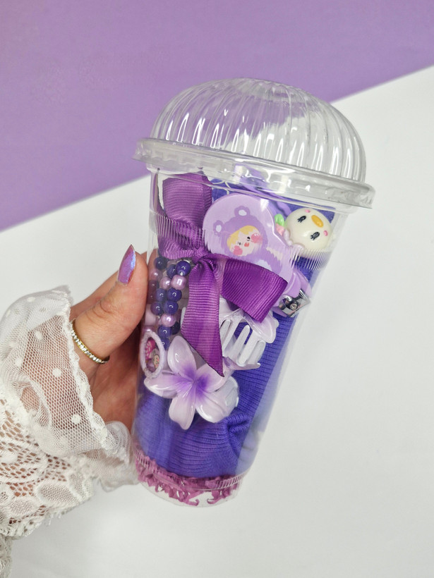 پک هدیه کودکانه بنفش