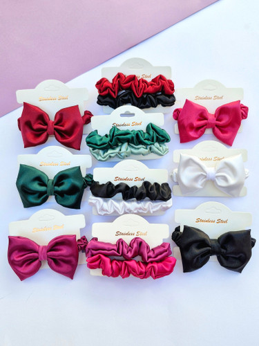 کش مو اسکرانچی ساتن ابریشم