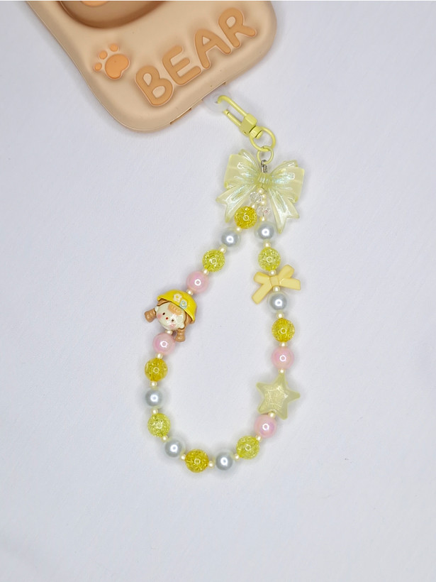 فونچارم زرد فانتزی