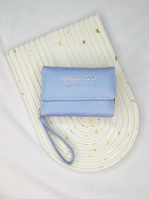 کیف پول و جاکارتی آبی