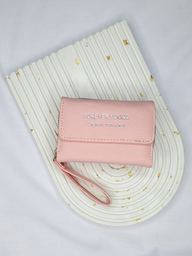 کیف پول و جاکارتی صورتی