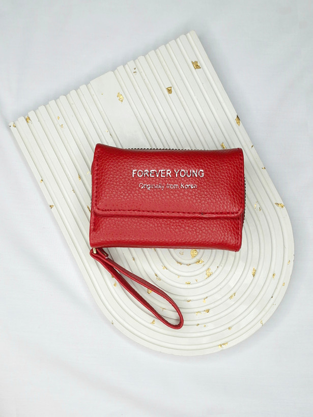 کیف پول و جاکارتی قرمز