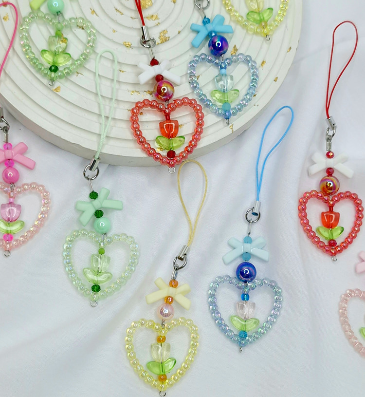 آویز موبایل گل