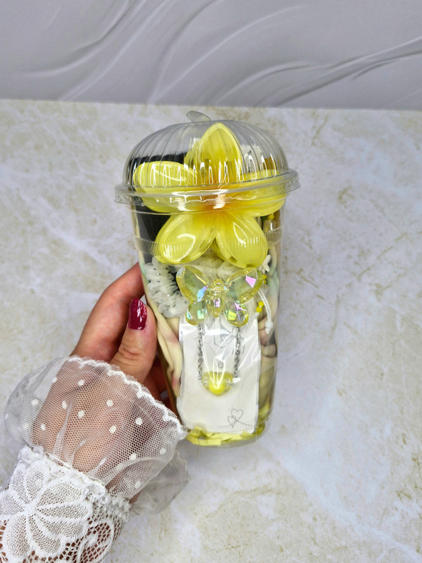 پک هدیه کاربردی زرد